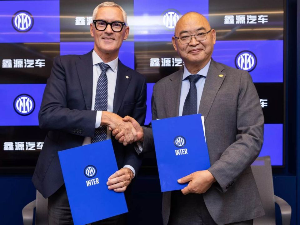 Shineray firma parceria com a Inter de Milão